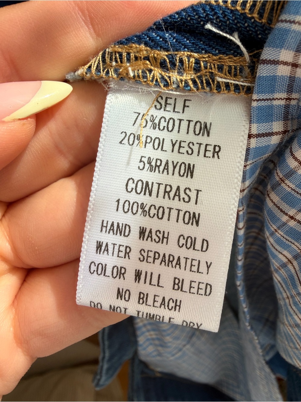 NEEDII DENIM DRESS - Picture 3 of 6